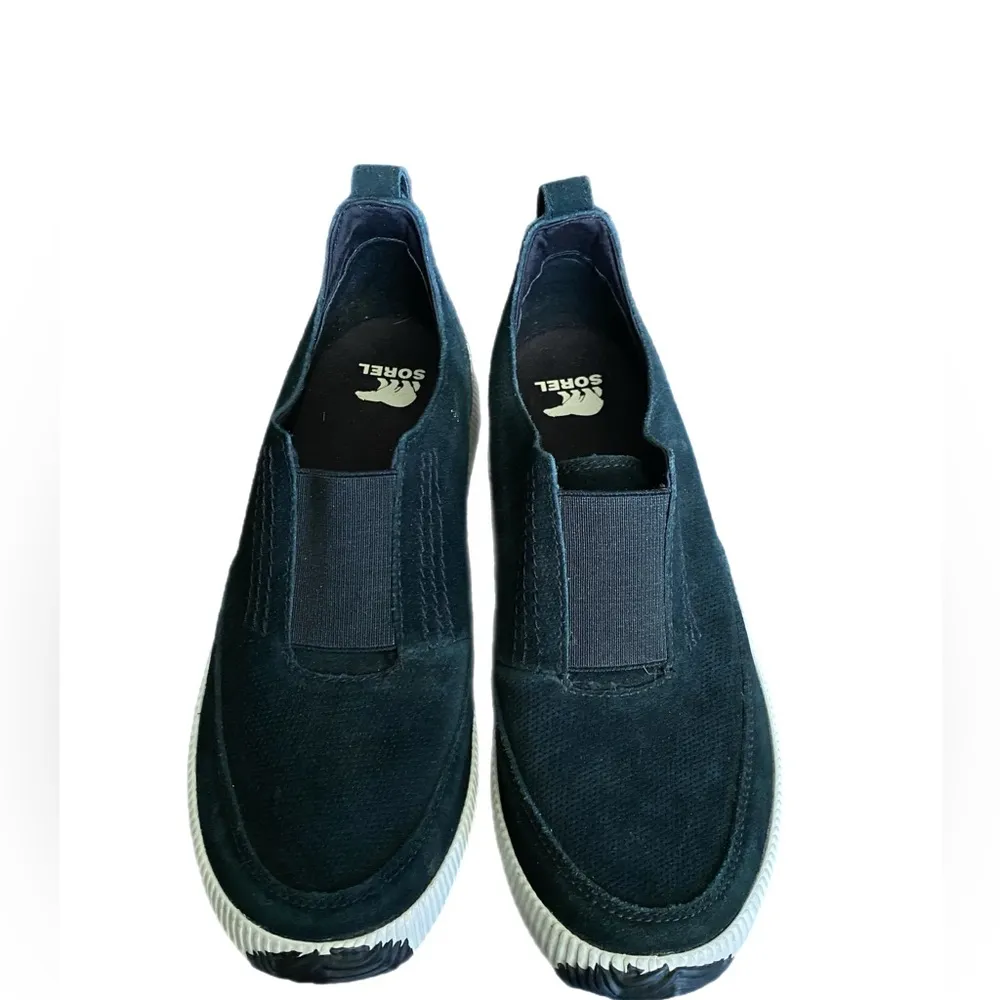 Women's Out N About Plus Slip-on Sneakers Black/ Off White Size 10 - Image 5