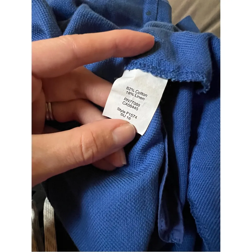 Madewell Cobalt Blue Women's Shorts - Image 4