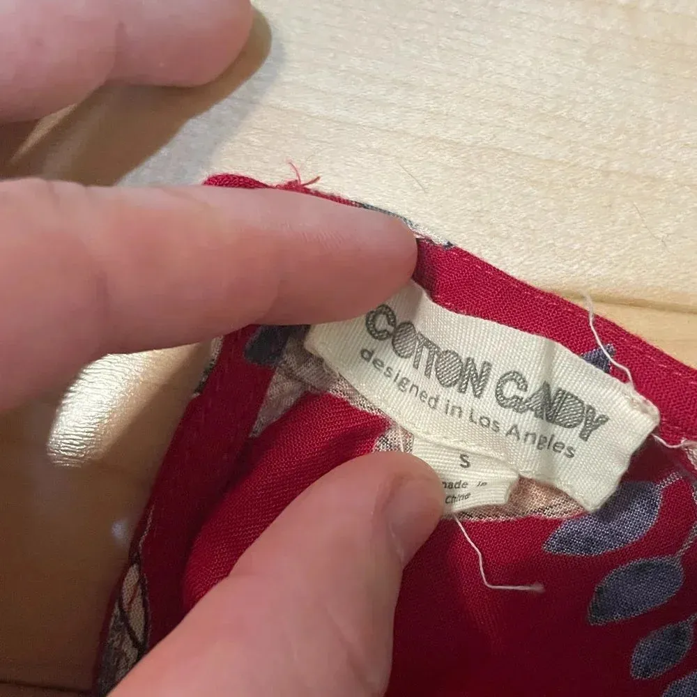 COTTON CANDY Lace Up Romper - Image 4