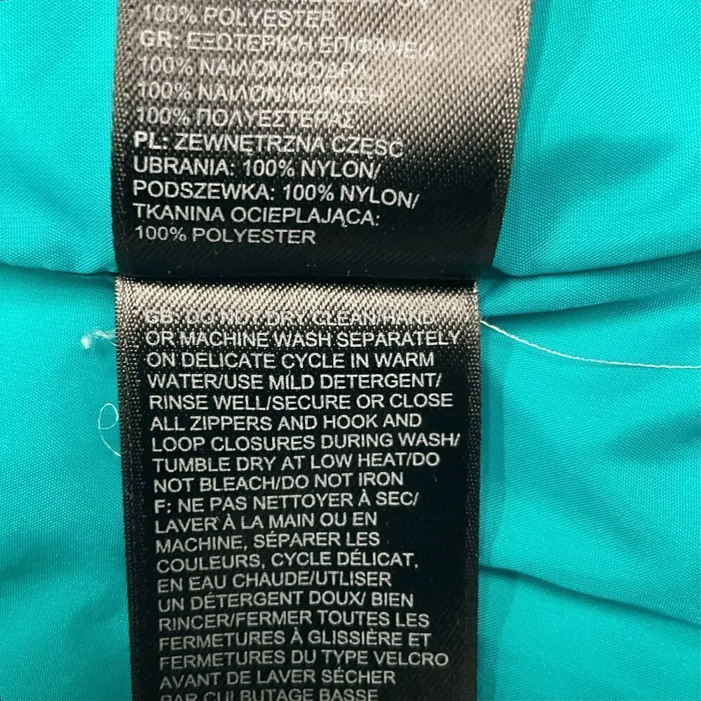 The North Face Insulated Puffer Jacket Size S Light Green Quilted Winter Outdoor - Image 14