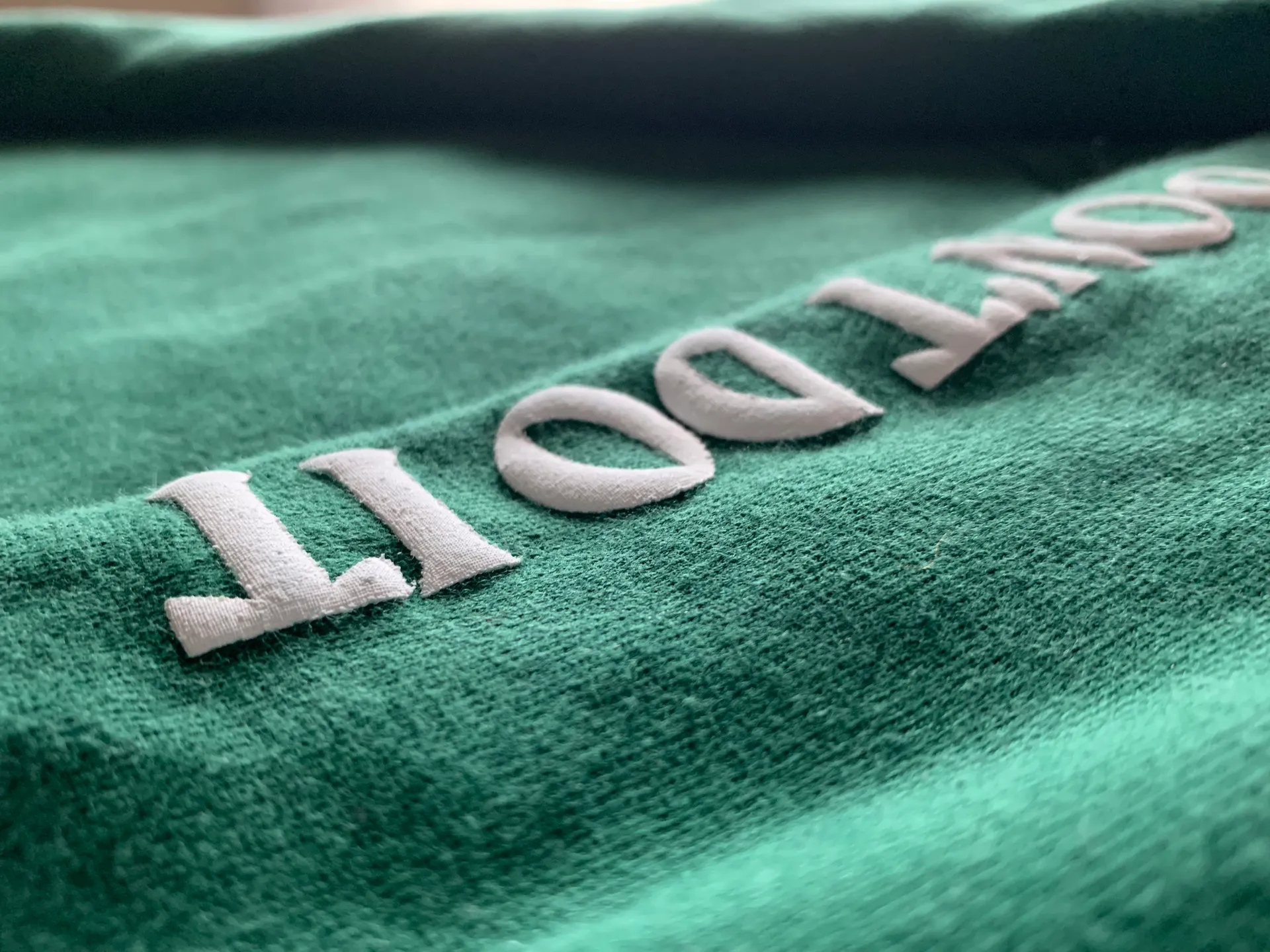 Emma Chamberlain Cat Hoodie Merch Green Size XL - Image 3