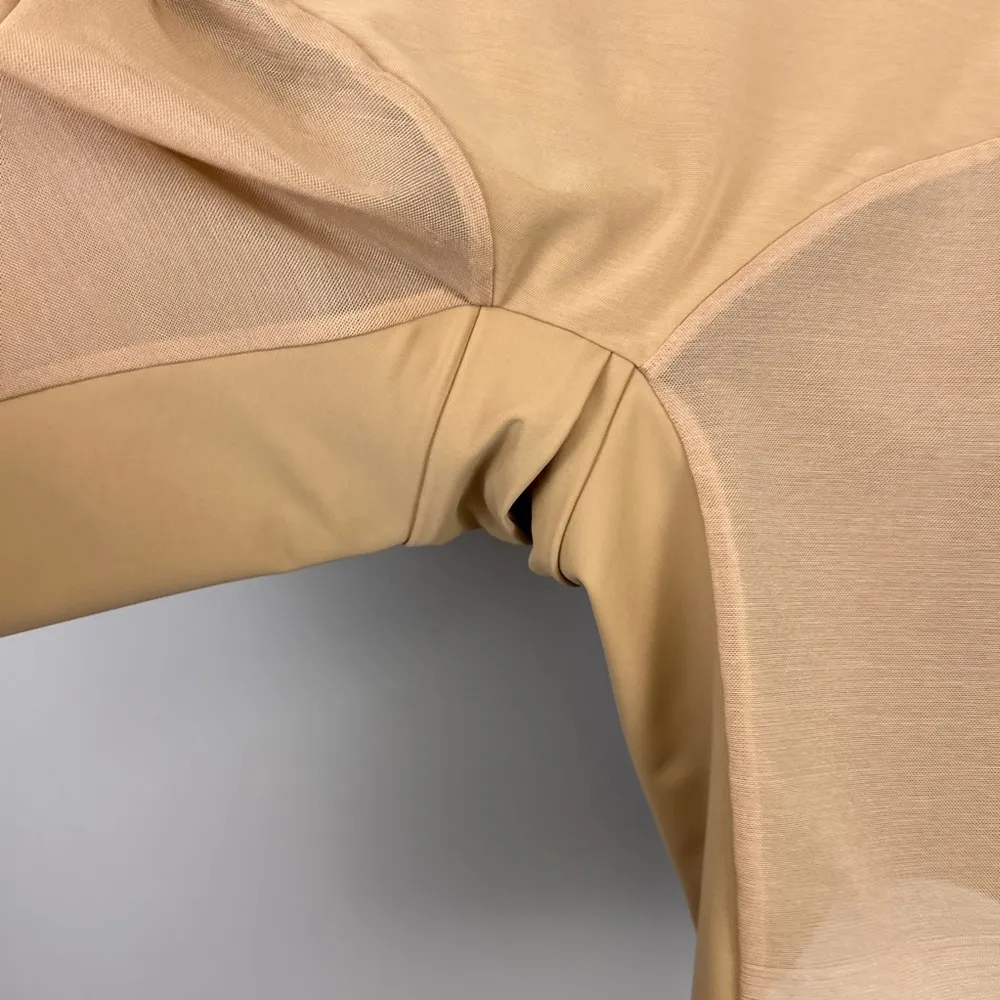 Honeylove SuperPower Short Plus Size 1X Sand Beige Compression Shapewear Shaper Tan - Image 3