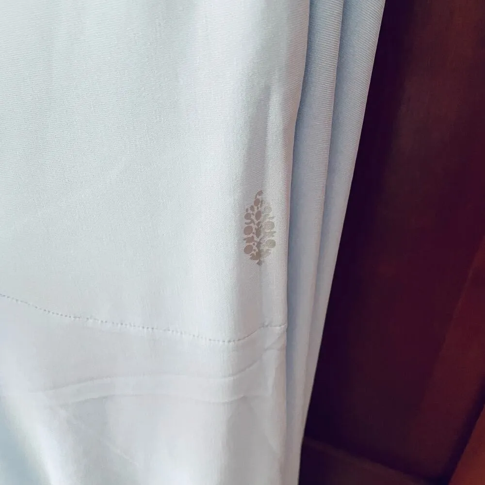 Free People Movement Seven Stars Onesie Wide Leg Boardwalk Blue Size Small NEW - Image 6