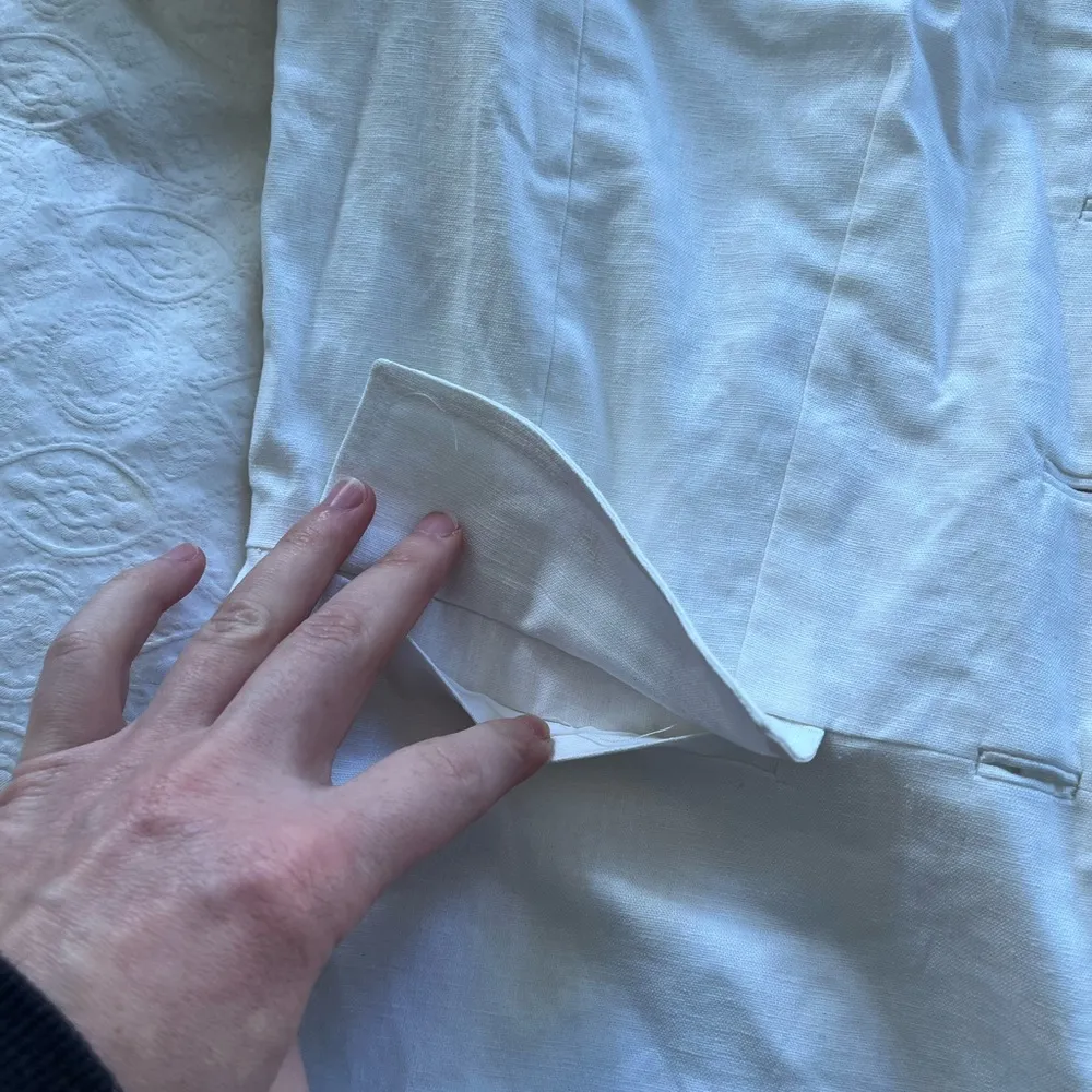 NWT: vintage Chadwick’s linen white blazer - Image 7