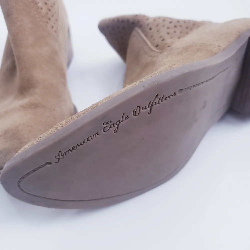 American Eagle Outfitters Perforated Ankle Boots - Image 5