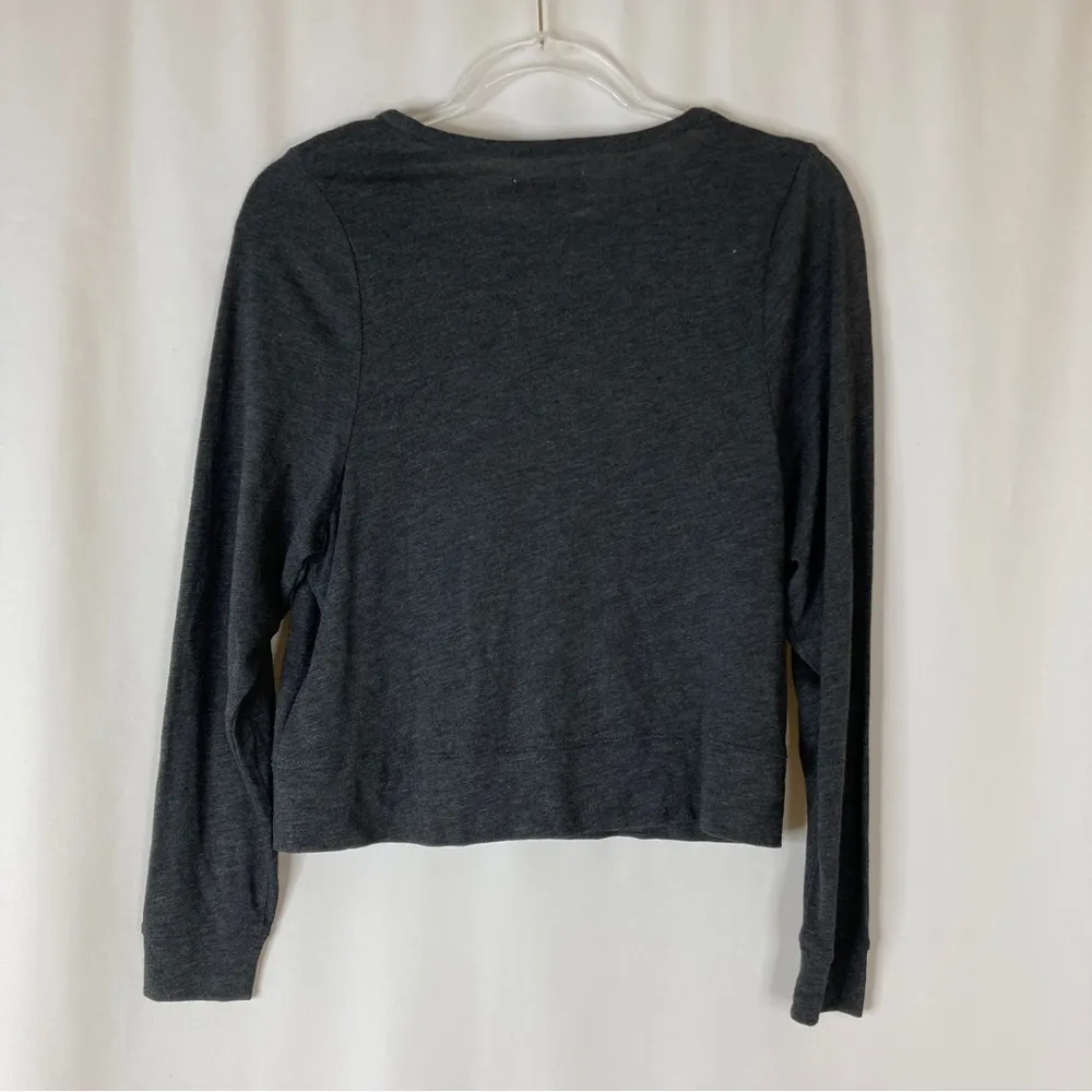 3/$30 Madewell | Dark Gray Lightweight Pullover Sweater Top XS - Image 7