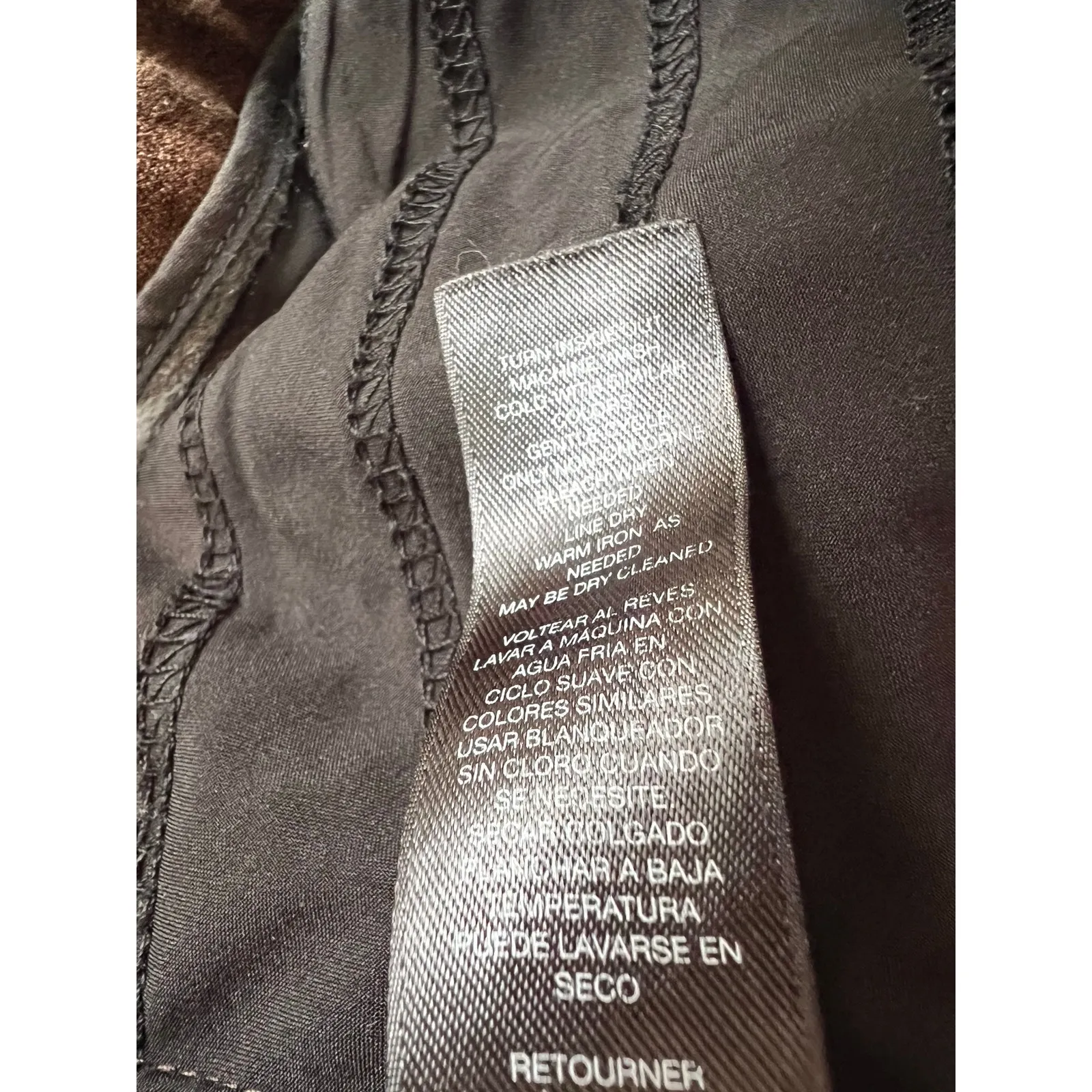 Fabulously Slimming By Chico’s Straight Leg Pant Size 3 Short (US Size 16) Brown - Image 8