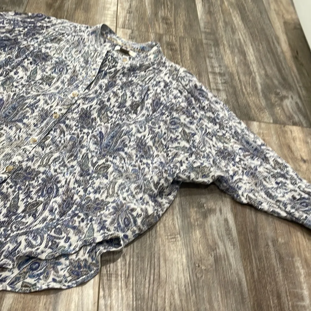 ANTHROPOLOGIE Pilcro The Tavi Buttondown Blouse XS - Image 6