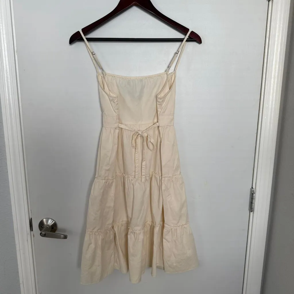 Brandy Melville Arianna Floral Detail Dress - Size S - Image 4
