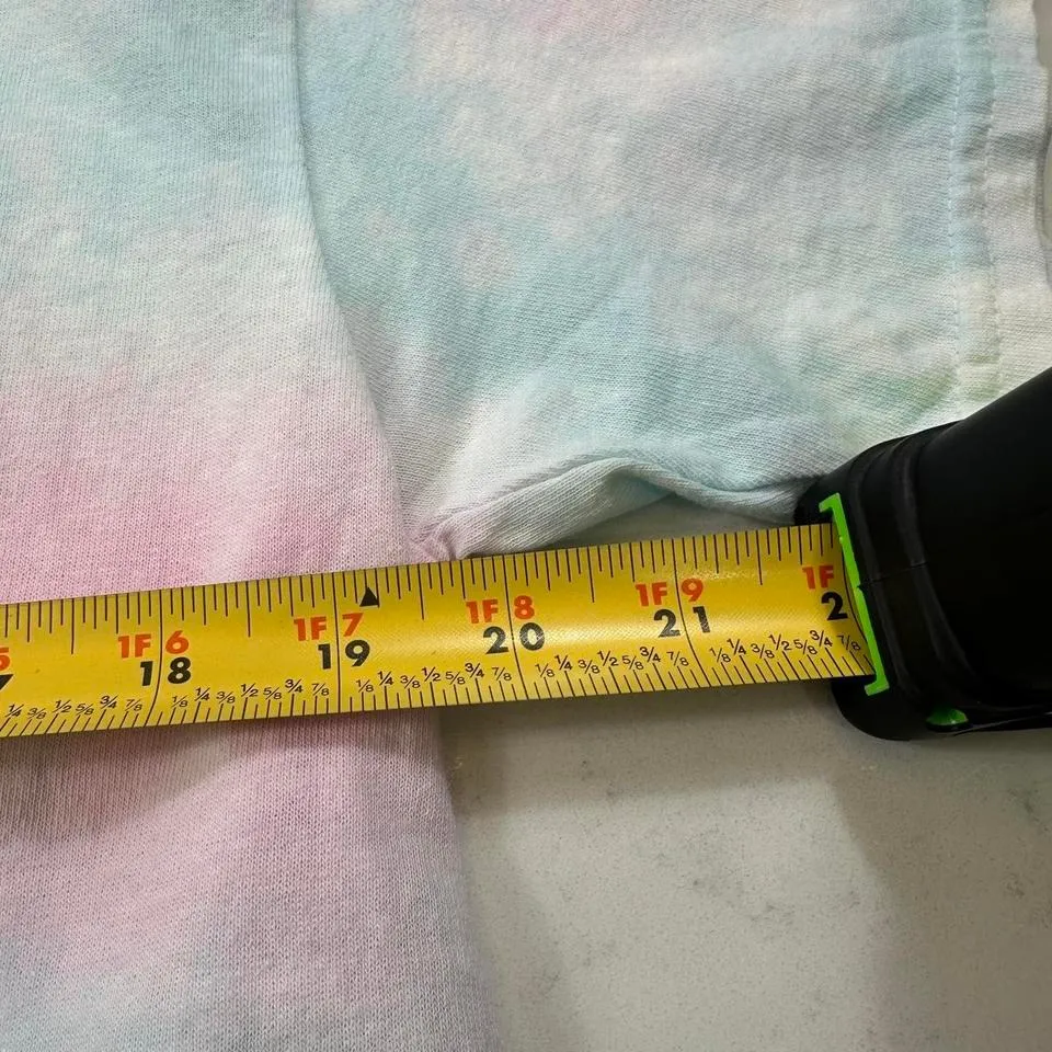 NWT Benny & Belle America Red White & Blessed Shirt L Womens Cotton Candy Tee Blue Size L - Image 4