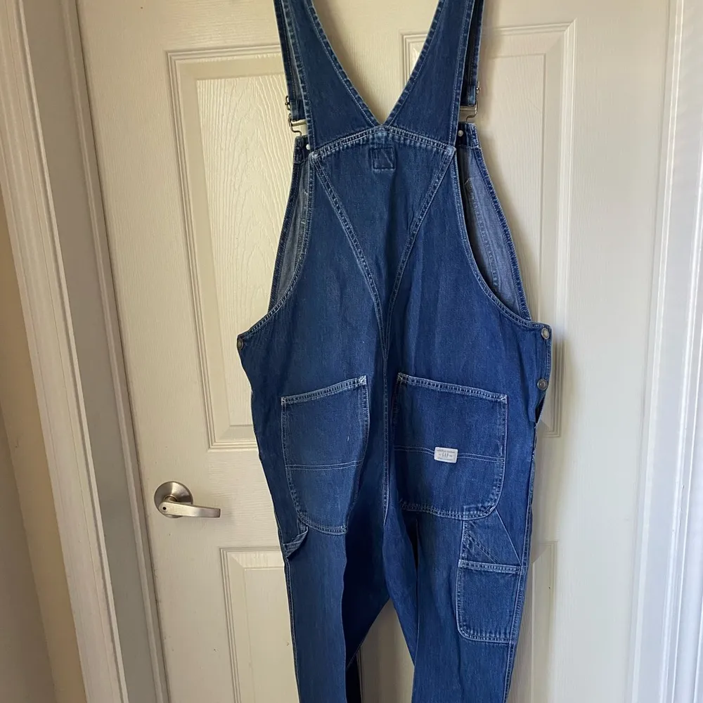 Gap 90’s  Y2K Medium Denim Medium Wash Overalls - Image 2