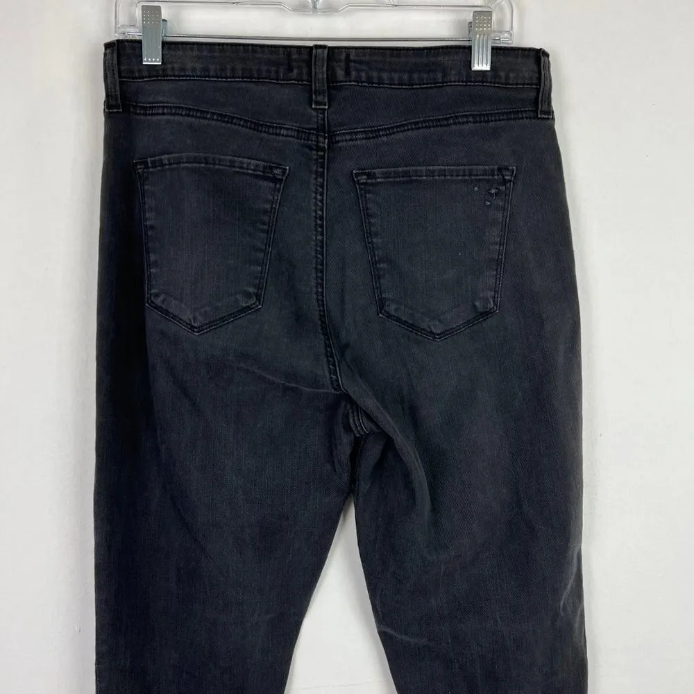 Big Star Capella High Rise Skinny Black Wash Plus Size 32 L610 - Image 8