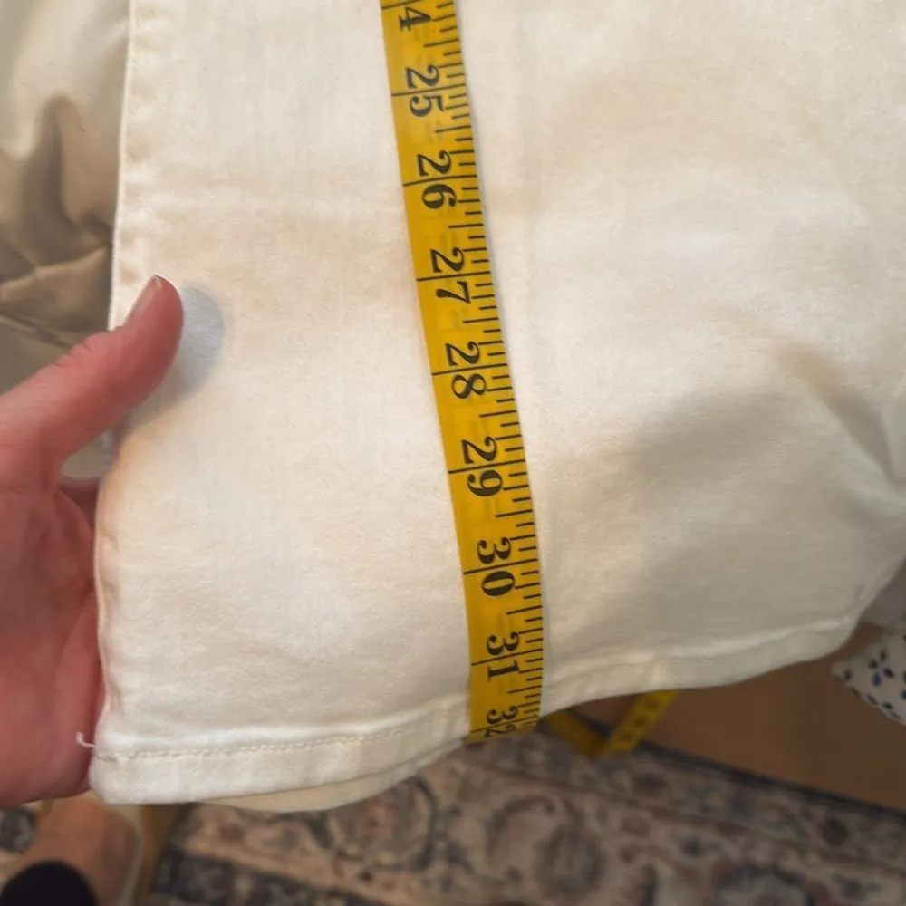 Mother The Down Low Weekend Skimp in Fairest Of Them All, Size 31 White - Image 13