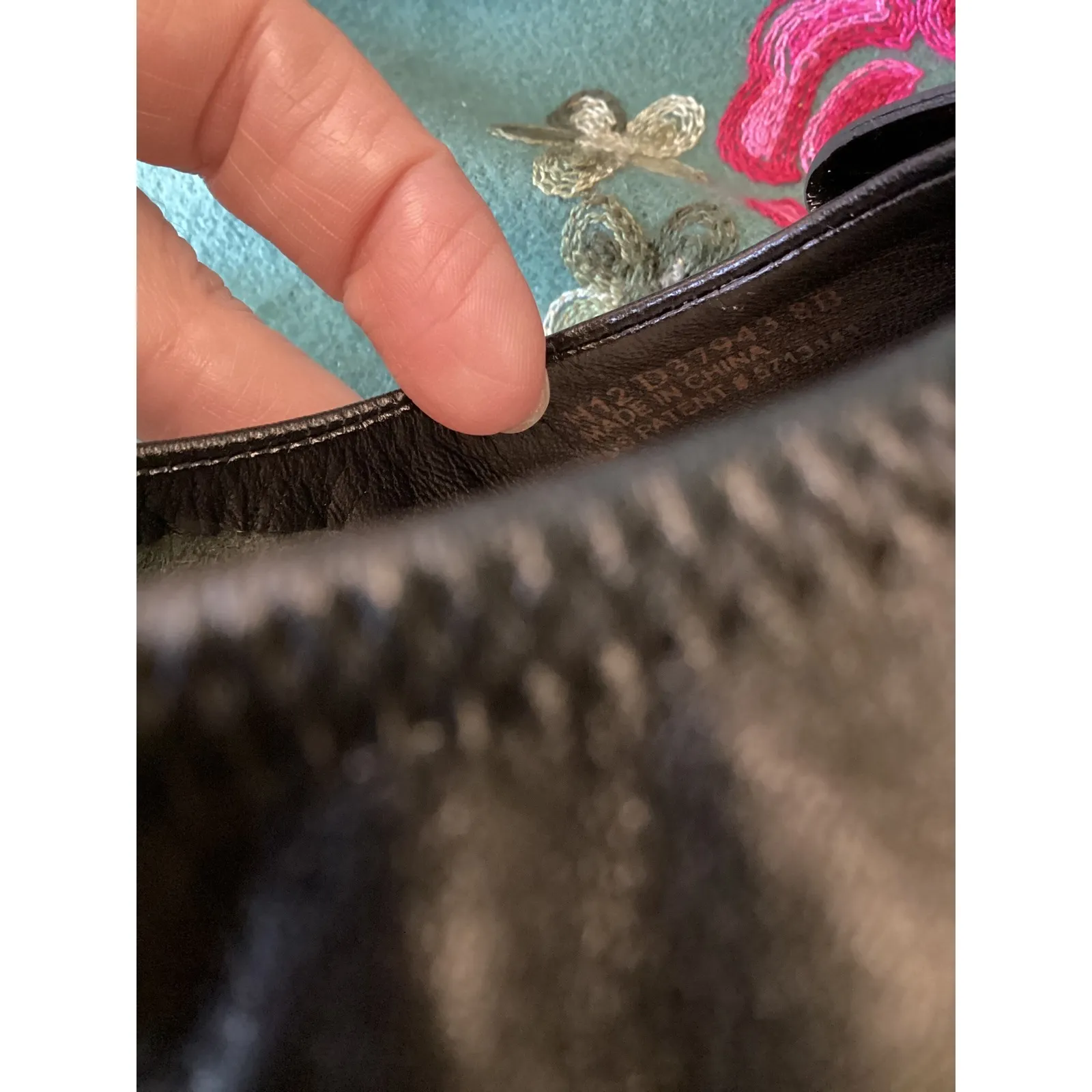 Cole Haan Women Black Patent Leather Bow Ballet Flats Shoes Size 8B - Image 7