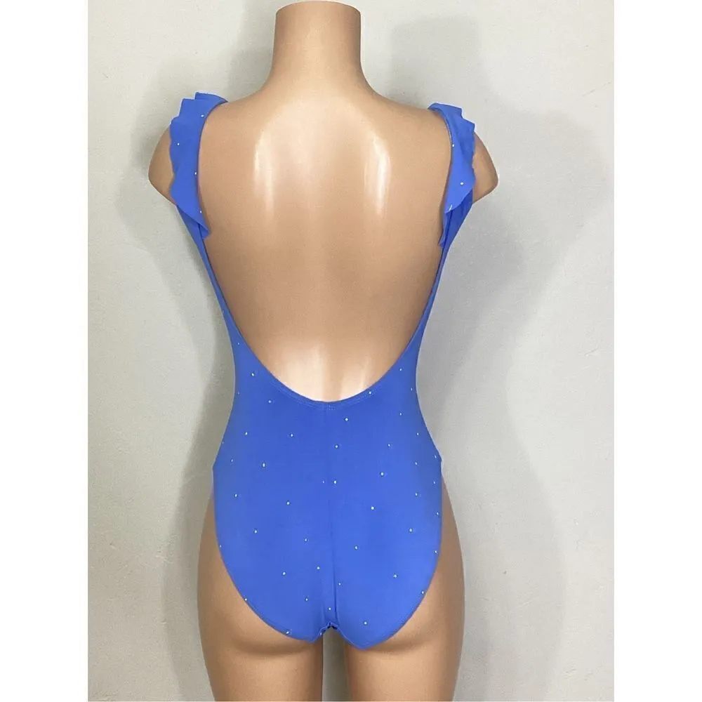 New. Robin Piccone Plunge One-Piece Swimsuit. Retails $168. XS/S - Image 7