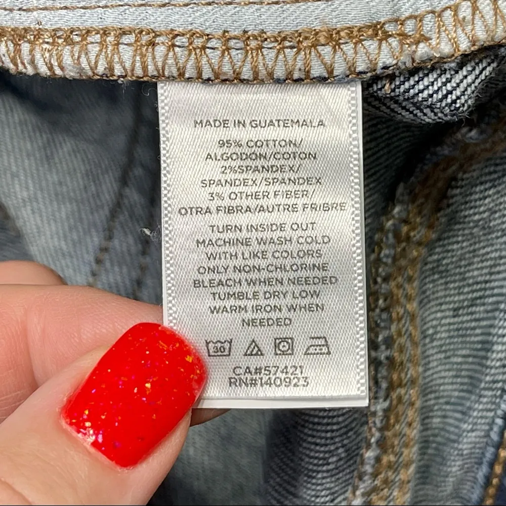 LOFT High Rise Skinny Ankle Jeans in Pure Dark Indigo Size 26 New - Image 13