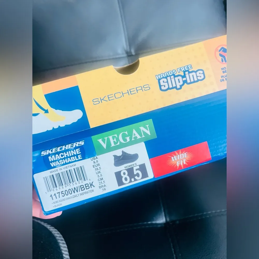 Skechers hands free Women’s Sneakers Athletic Memory Foam Black Size 8.5 - Image 8