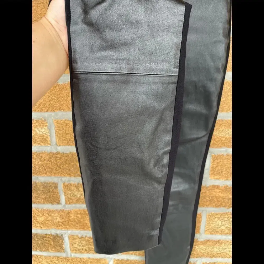 rag and bone lamb leather/spandex leggin 6 - Image 2