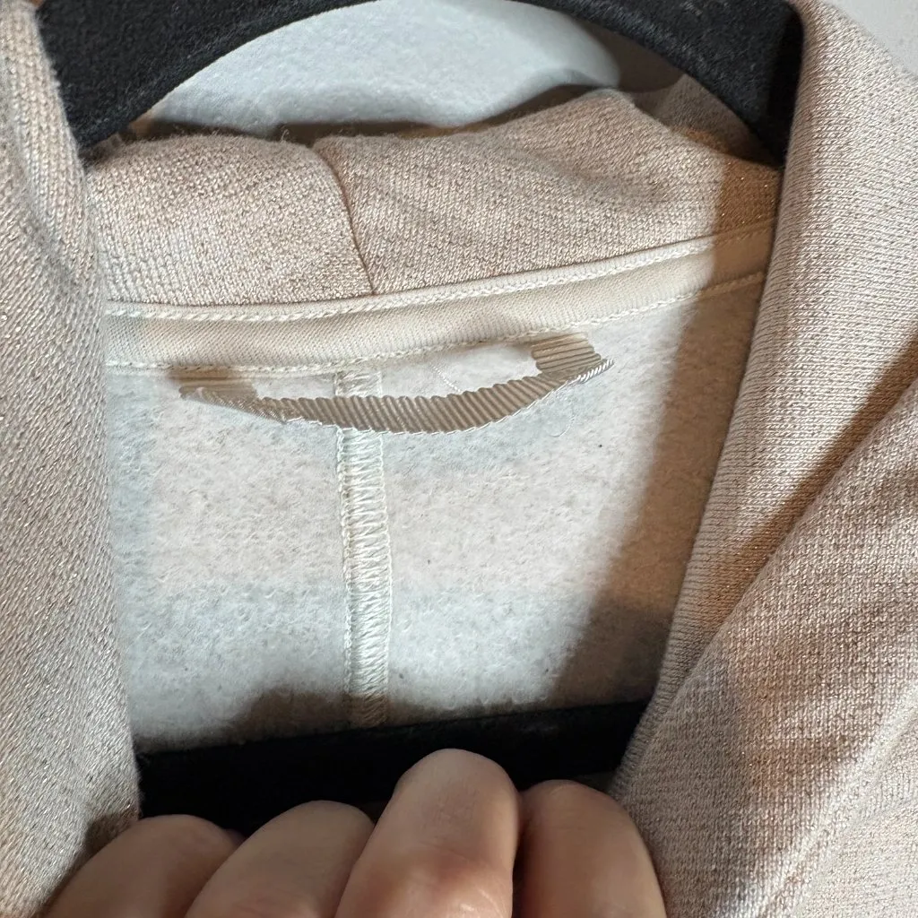 Lululemon Loungeful Cropped Hoodie *Spark Bone / Beige - Image 4