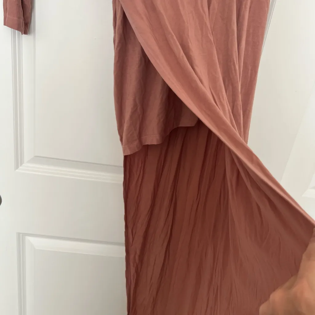 Young Fabulous & Broke Rose Long Sleeve Dress - Image 3