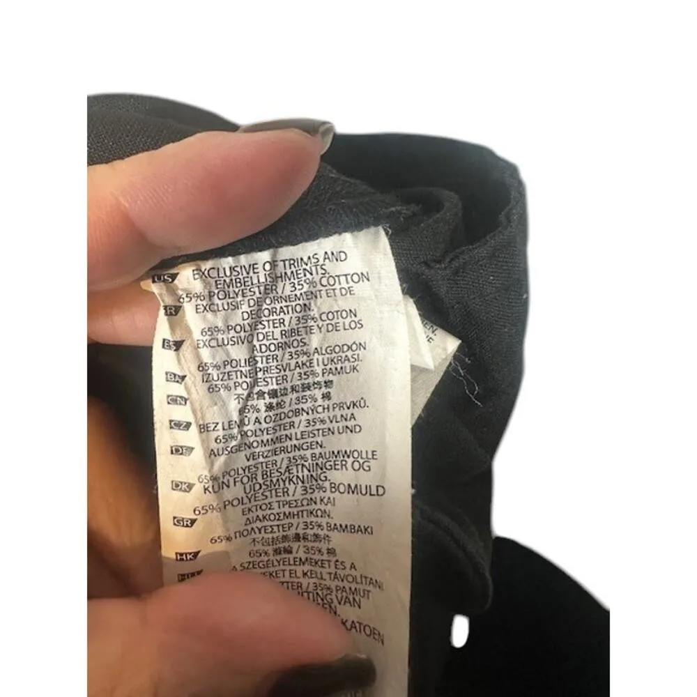 5.11  Tactical Black Cotton Blend Durable Casual Cargo Work Pants Women Sz 8 - Image 13