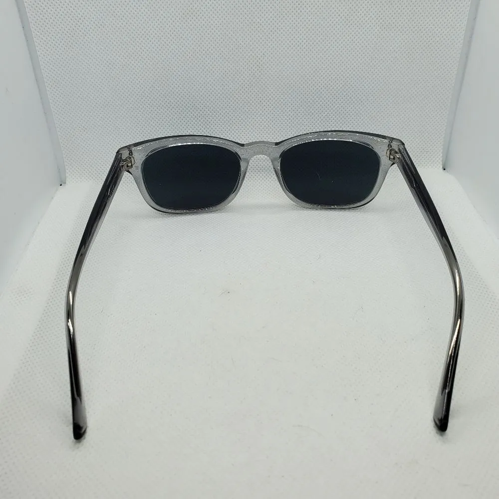Zenni Gray Prescription Sunglasses Frames & Blue Case Blue - Image 5