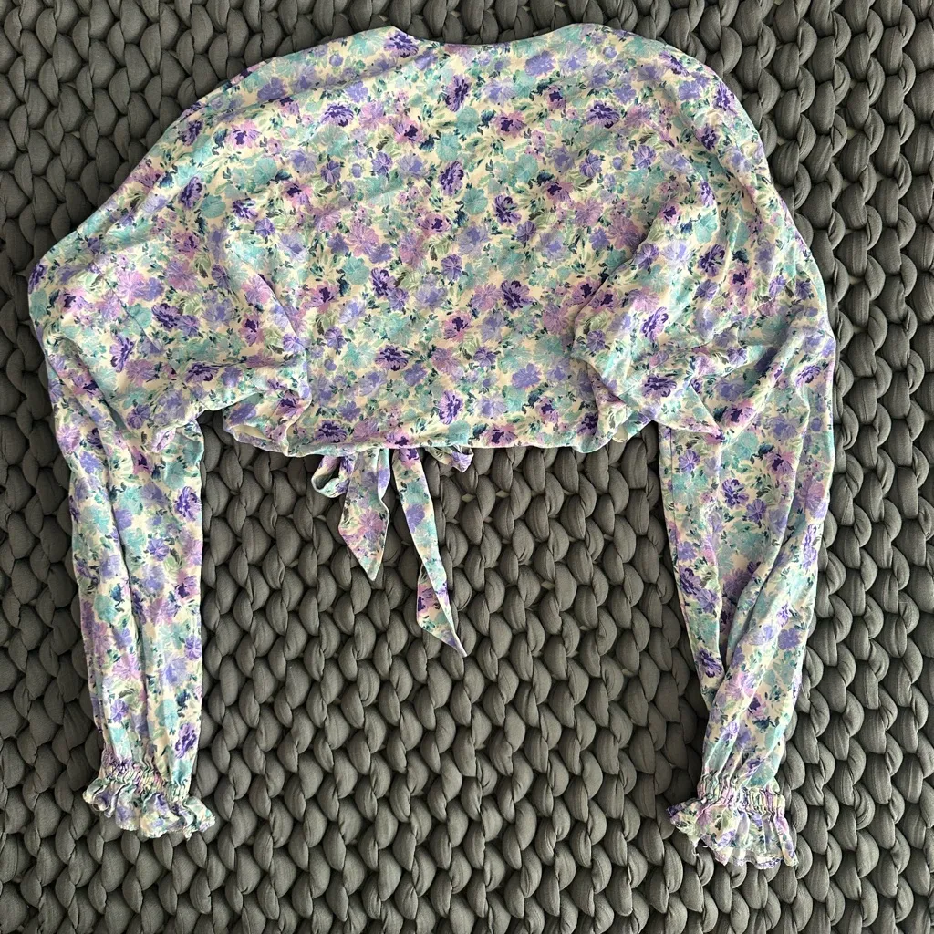 MAJORELLE Giovanna Floral Top - Image 6