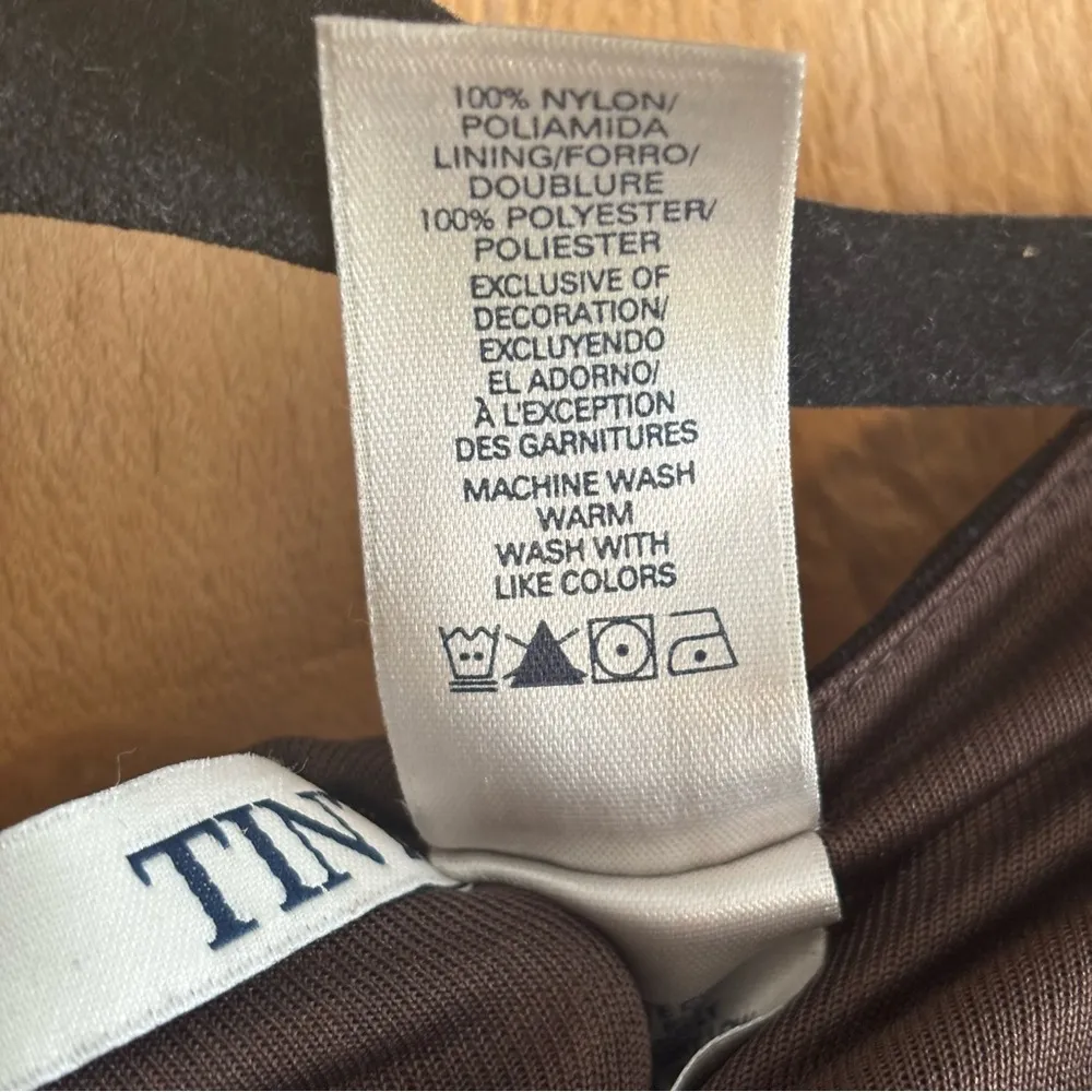 Tint Y2K Blue Semi Sheer Paisley Short Sleeve Shirt Sz M - Image 6