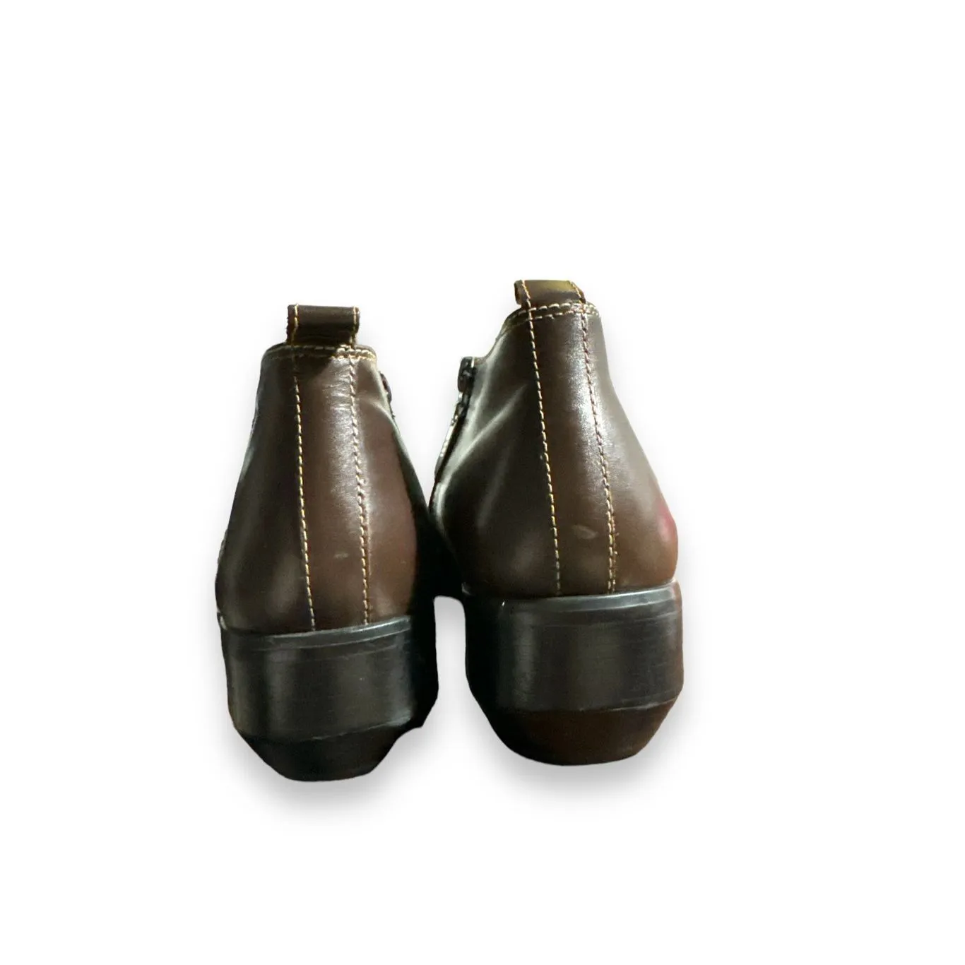 Vintage Tommy Hilfiger Womens Leather Star Engraved Snip Toe Cowboy Boot sz 8.5 - Image 5