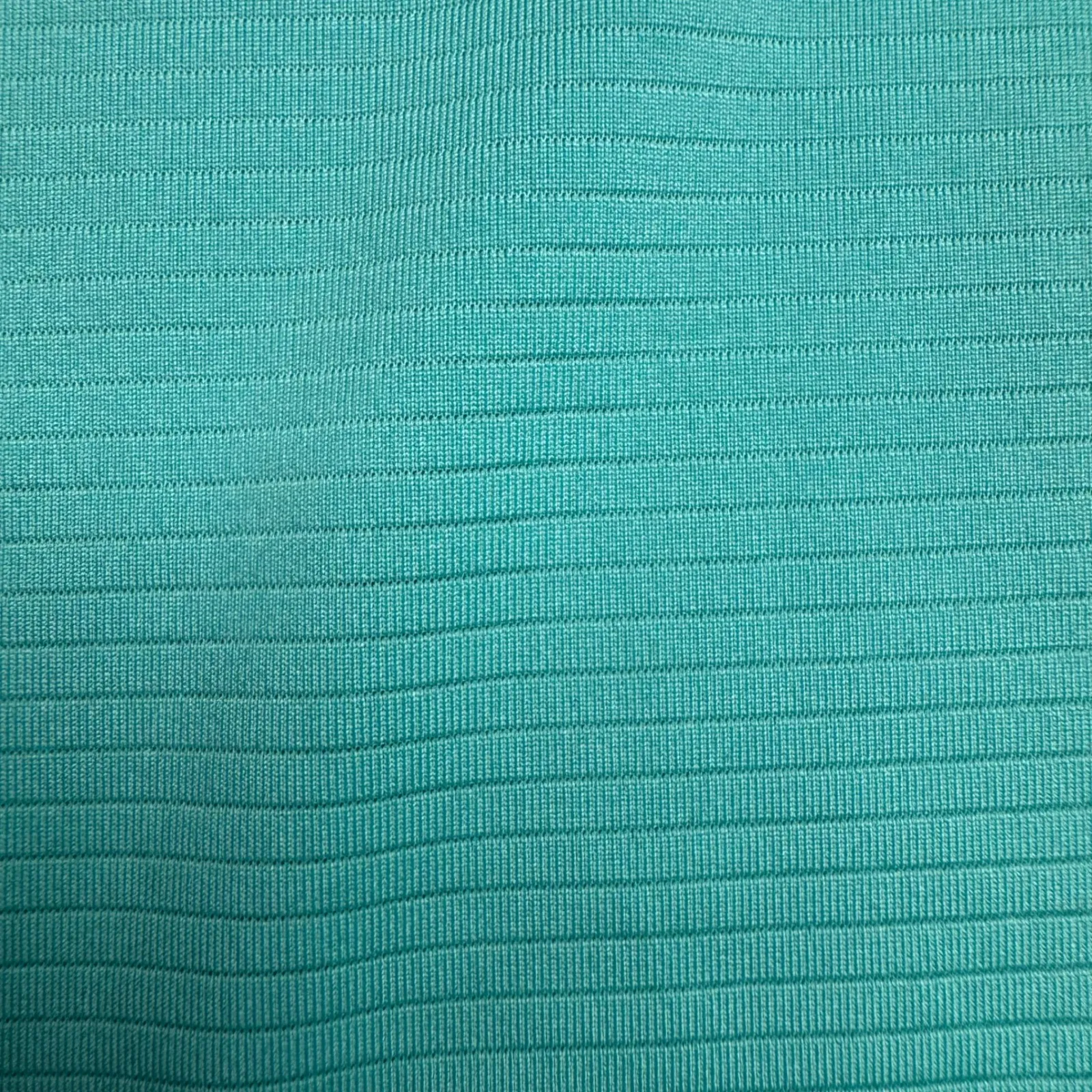 Old Navy Active Teal Ribbed Racerback Tank Top Women's Size Small - Image 2