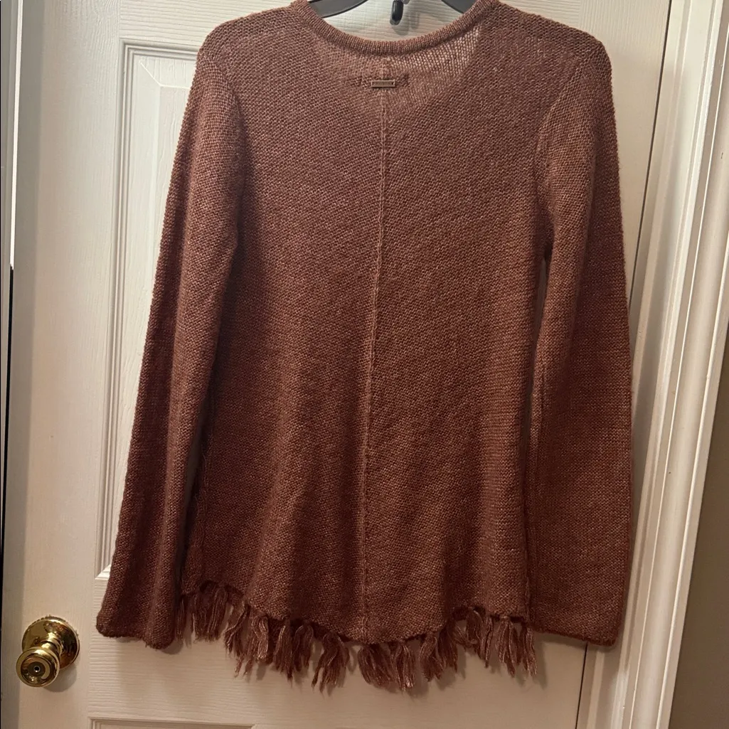 Prana Warm Brown Knit Sweater - Image 4