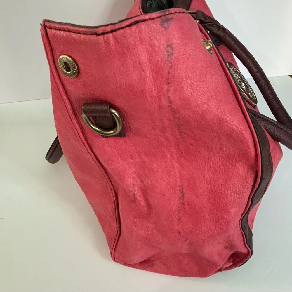 Large Pink Tote HandBag Purse - Image 5