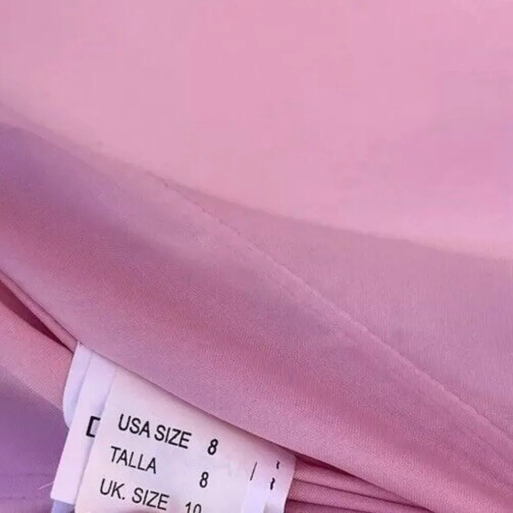 Madeline Gardner Formal Dress Women’s Sz 8 Pink Rose Long Dress MoriLee NWT - Image 14