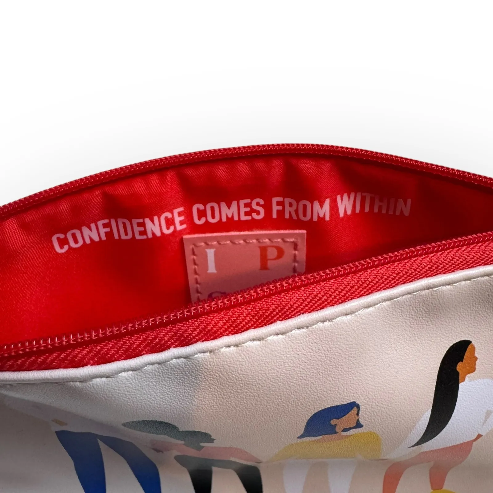 NEW IPSY Women’s Cosmetic Makeup Bag Red - Image 4