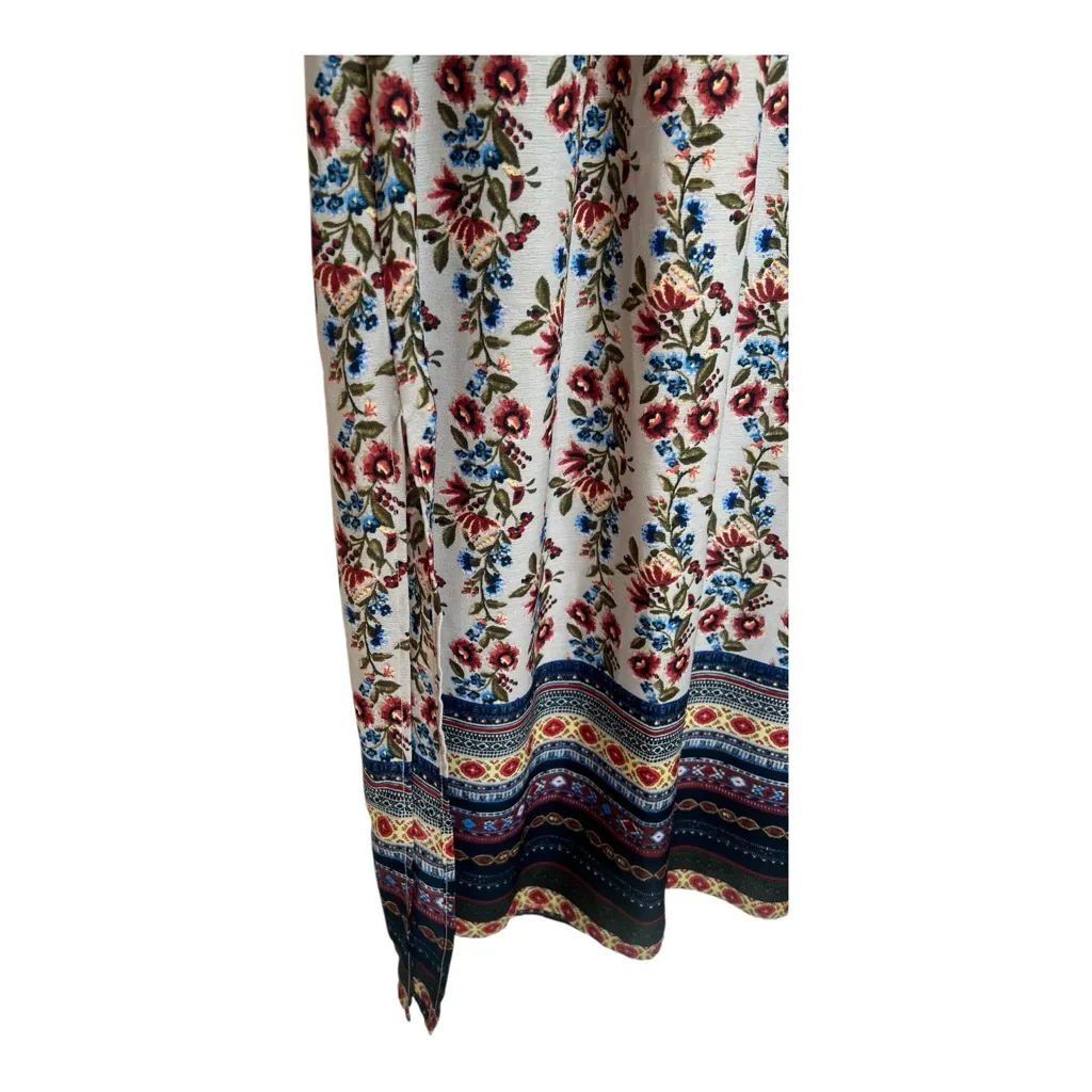 URBAN Romantics Multicolor Bohemian Maxi Dress Size S - Image 5