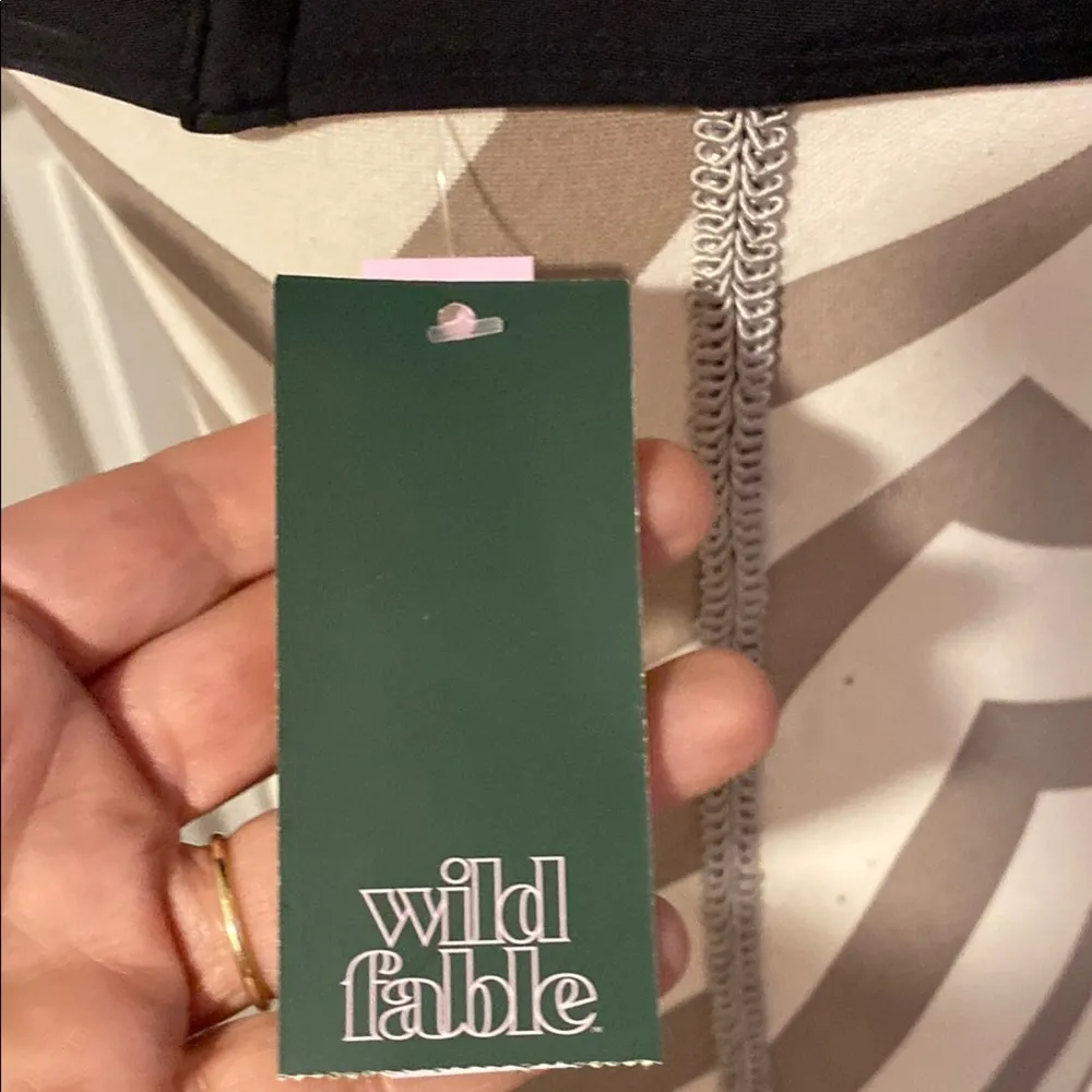 Wild Fable  New! Black Ruffle Bikini Top size L - Image 7