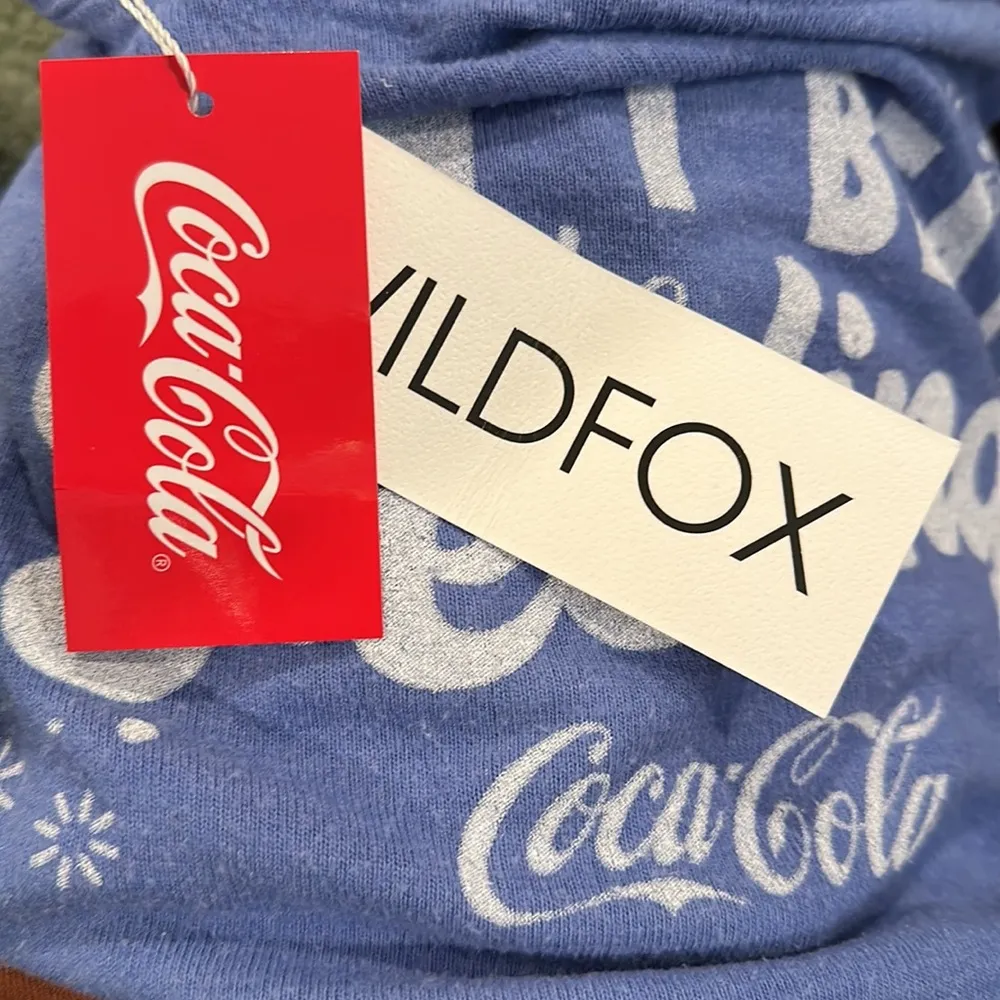 Wildfox Baggy‎ Beach Jumper “Can’t Beat The Feeling” Coca Cola nwt - Image 6