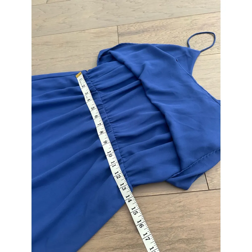 Mossimo Blue Maxi Dress Size Small - Image 5