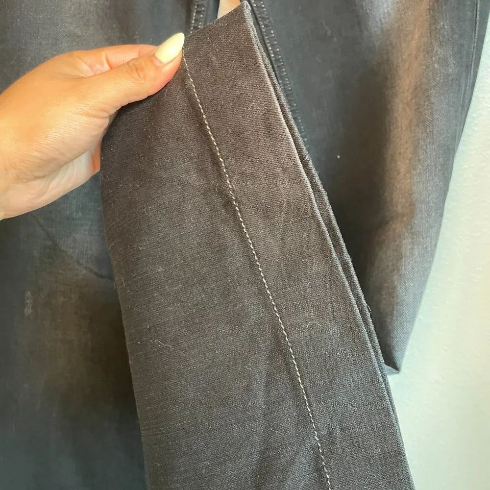 Vintage Paige Premium Denim Oakland Black Jeans Size 28 Flare Y2K - Image 6