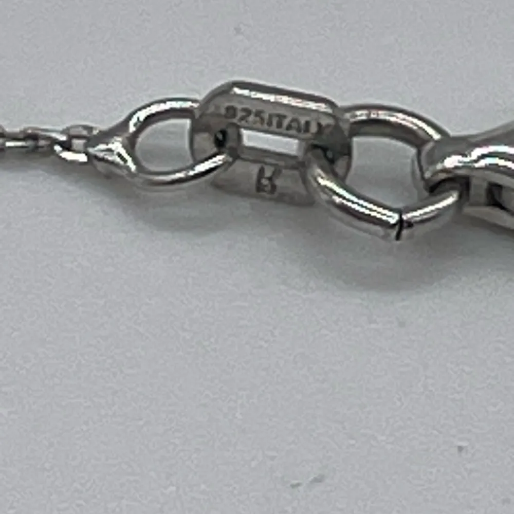 Italy 925 Sterling Silver Chain Necklace & Elephant Pendant 925 Thailand - Image 4