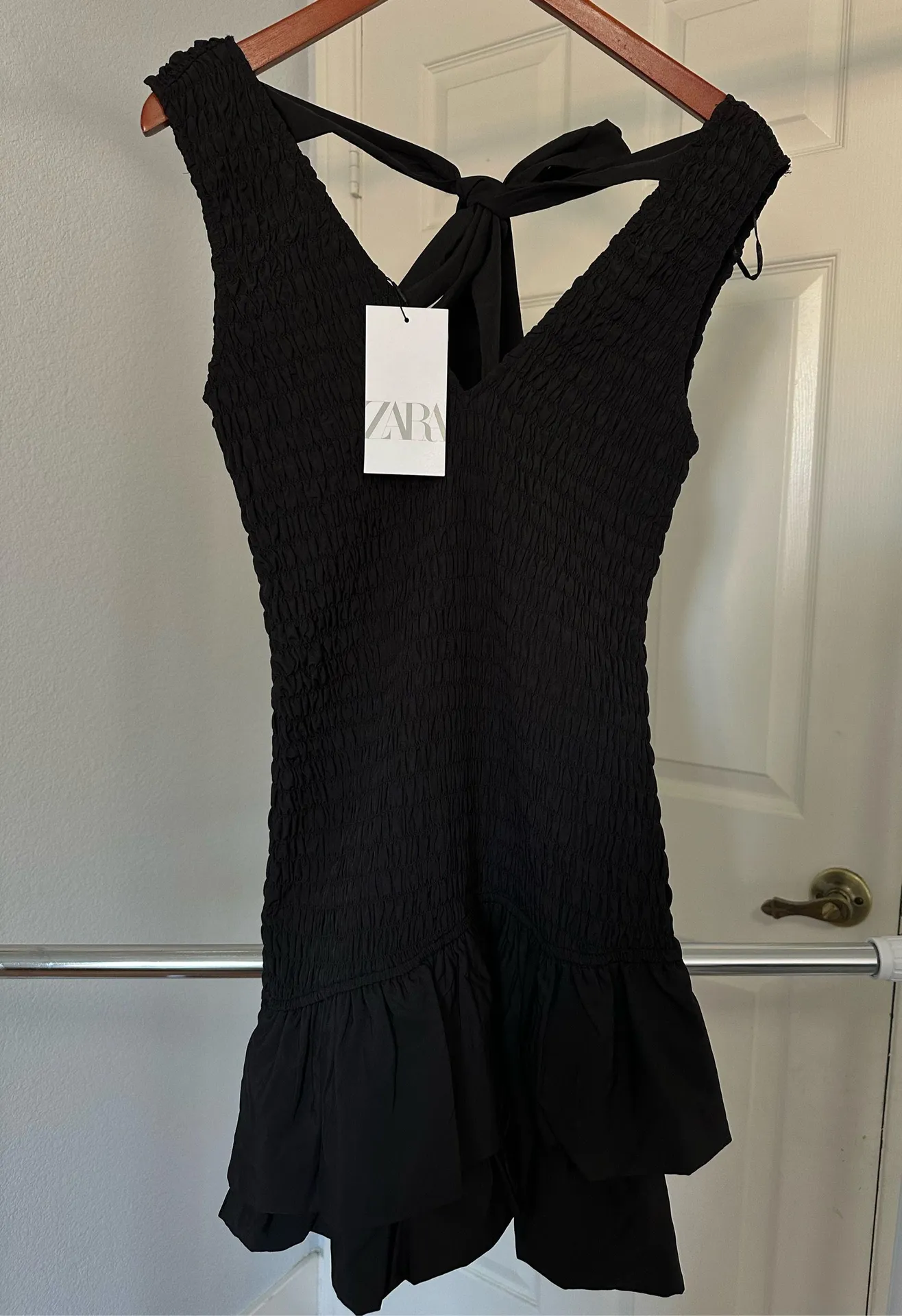 ZARA Short Poplin Dress - Image 2