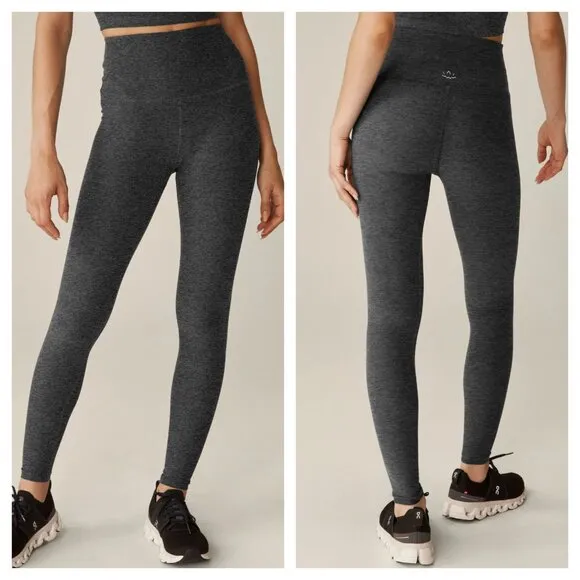 Beyond Yoga  Spacedye Vitalize Full Length Legging in Black Charcoal Women's S - Image 2