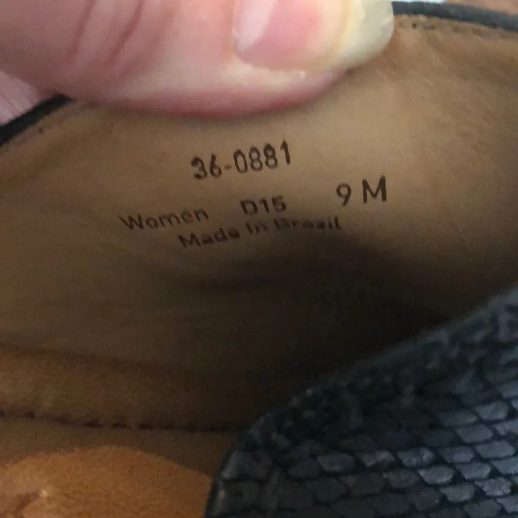 Trask leather clog Black Size 9 - Image 6