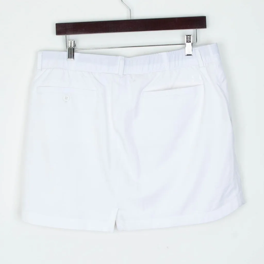 Under Armour Womens Heatgear‎ Fitted Skort Size 14 White Performance Golf Tennis - Image 4