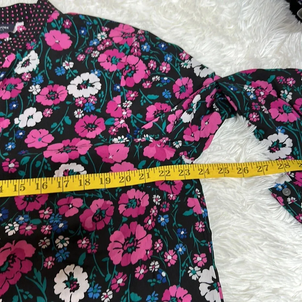 Jones New York Signature Woman Floral Blouse - Image 5