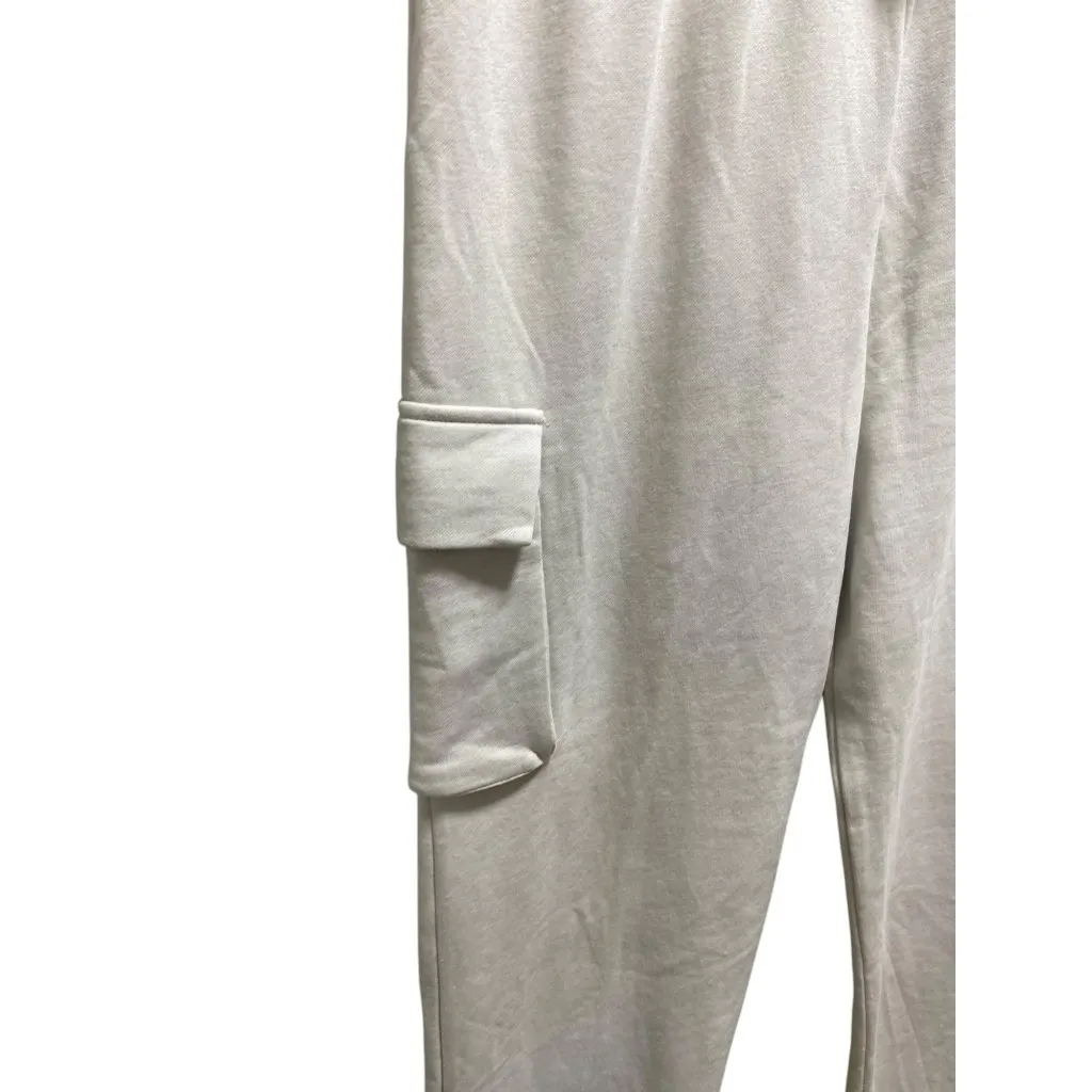Zara Cargo Jogger Sweatpants Beige L NWT - Image 8