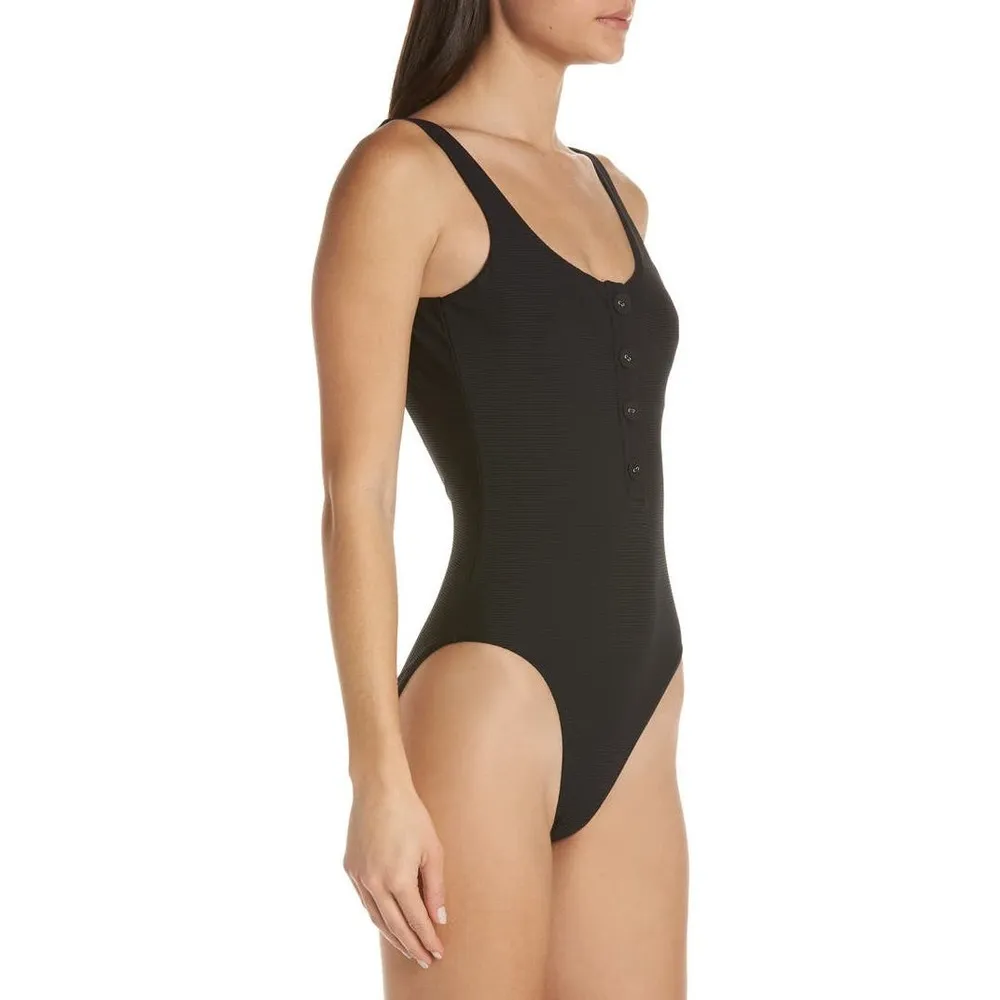 NWOT‎ ONIA Sandra Ribbed One Piece Swimsuit Size XS - Image 2