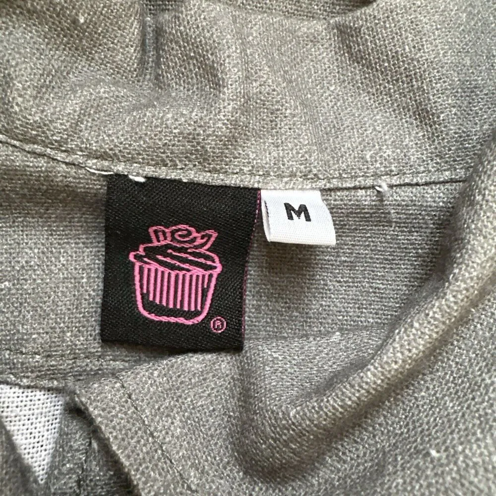 Cupcake International Lagenlook Oversized Jacket OS Cotton Cloud Sun Mountain Size undefined - Image 9