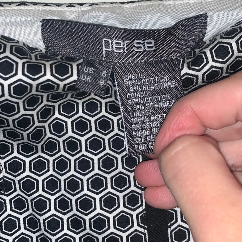 Per Se Black & White Skirt - Image 3