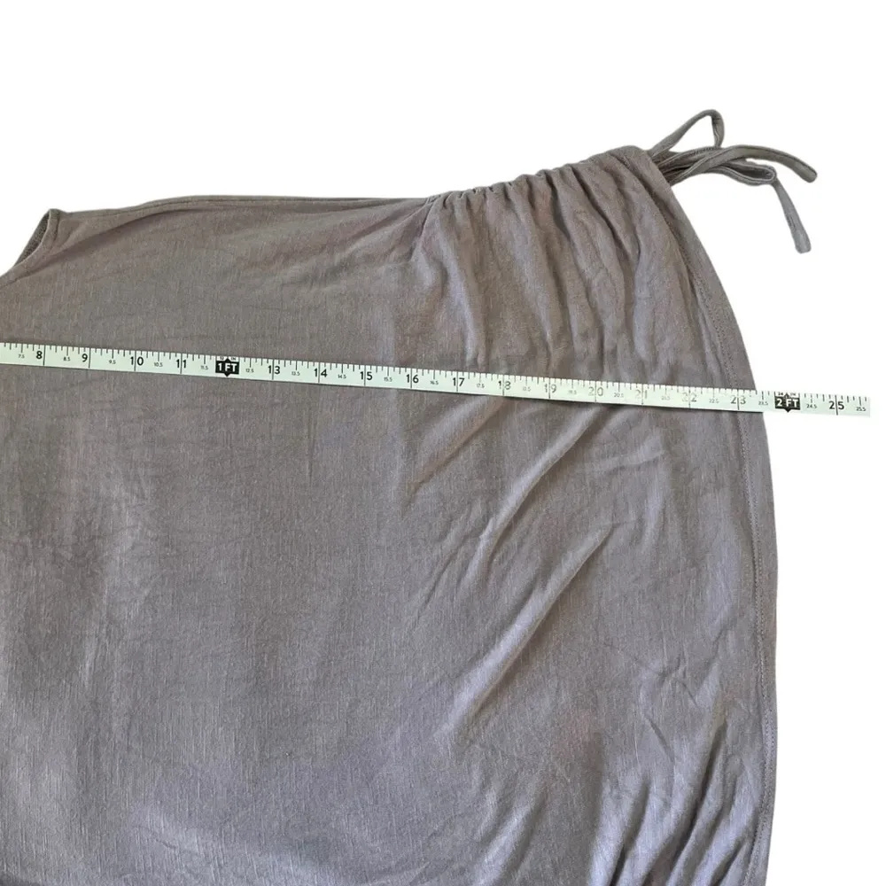 Simply Vera Wang Purple‎ Gray Ruched Sleeveless Shirt Size XS Minimalist Boho - Image 6